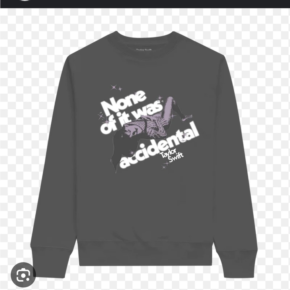 None of it was accidental Taylor swift sweatshirt midnights official merch